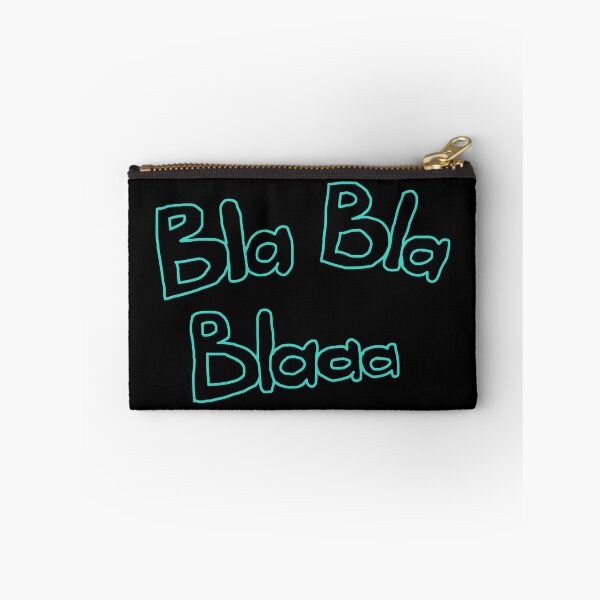Item preview, Bla bla blaaa (turquoise) designed and sold by Hypnotees.