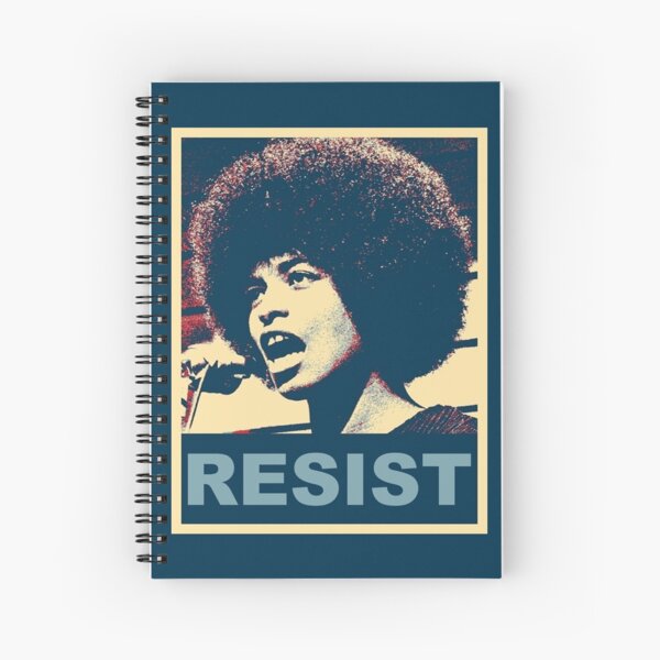 Angela -RESIST Spiral Notebook