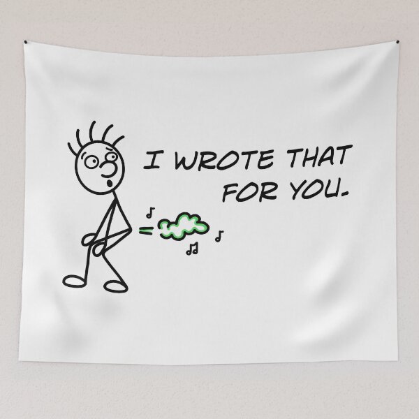 Item preview, I Wrote That For You designed and sold by SkippingBeats.