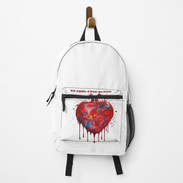 Item preview, Be Cool Give Blood Save Lives Donation Sticker designed and sold by TheCreativeFab.