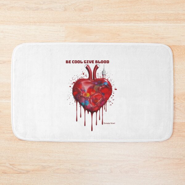 Item preview, Be Cool Give Blood Save Lives Donation Sticker designed and sold by TheCreativeFab.