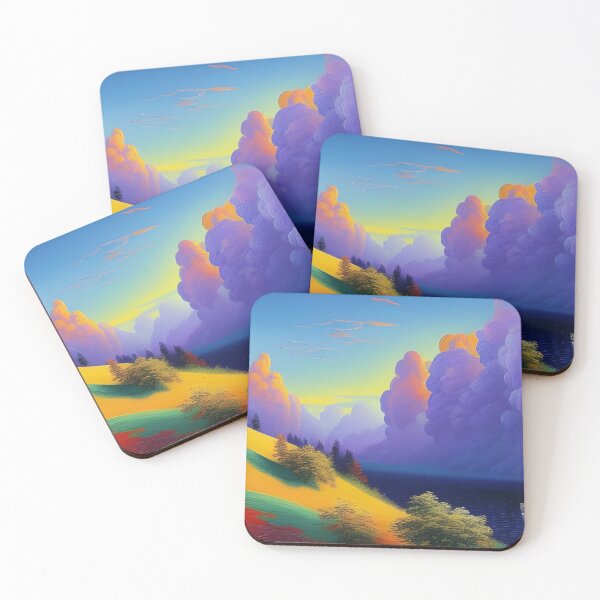 Item preview, Fantasy Landscape, impasto, Ai Generated Art  designed and sold by ACC .