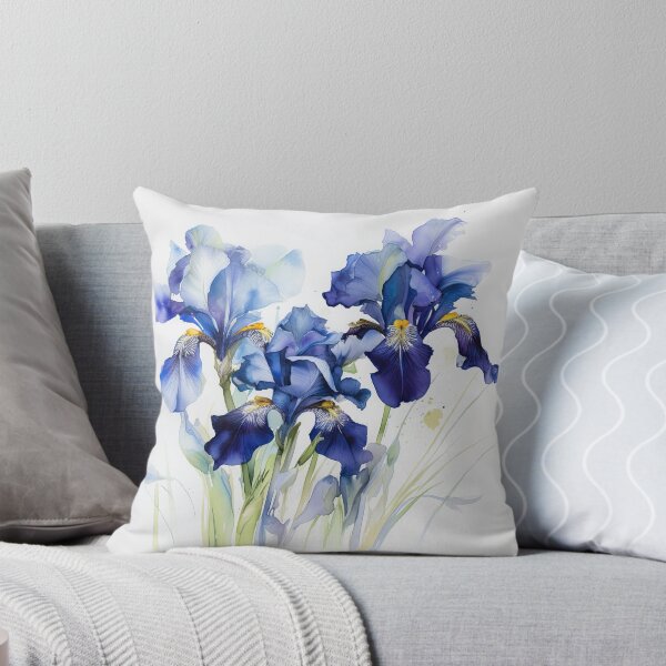 Artikelvorschau, Blaue Schwertlilien entworfen und verkauft von Vanover Designs.