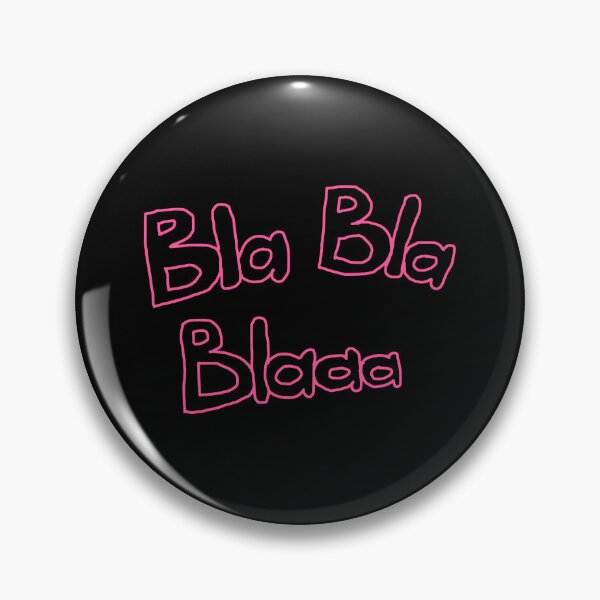 Item preview, Bla bla blaaa (pink) designed and sold by Hypnotees.