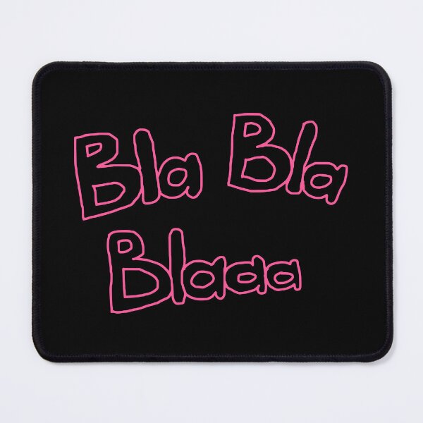 Item preview, Bla bla blaaa (pink) designed and sold by Hypnotees.