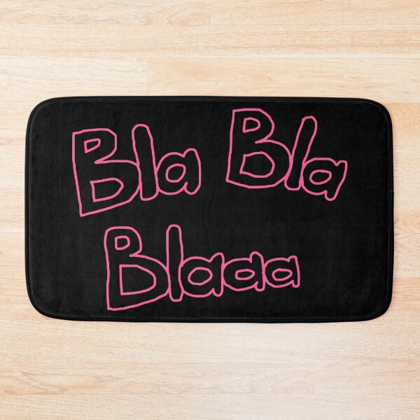 Item preview, Bla bla blaaa (pink) designed and sold by Hypnotees.