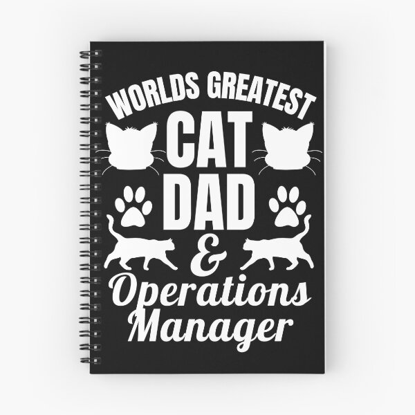 Item preview, Worlds Greatest Cat Dad And Operations Manager | Featuring An Alternative Design On Selected Products designed and sold by McThingummy.