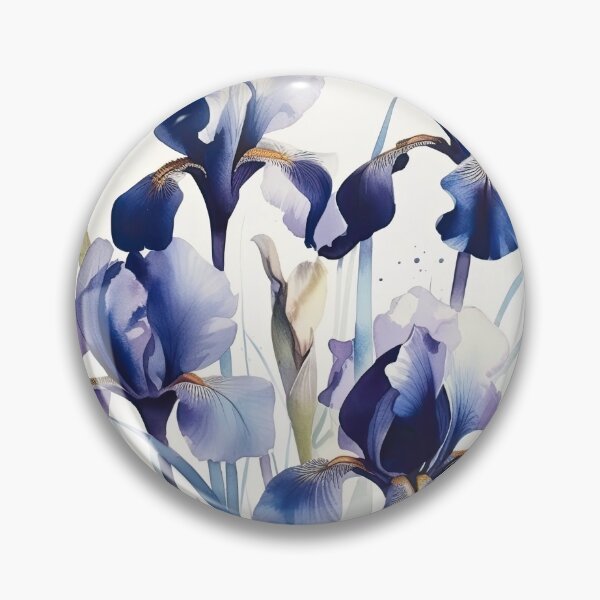 Item preview, Blue Irises  designed and sold by Vanover Designs.