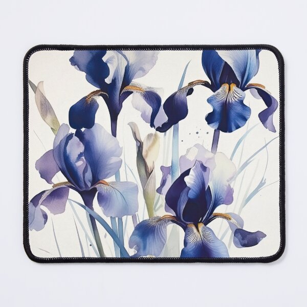 Item preview, Blue Irises designed and sold by Vanover Designs.