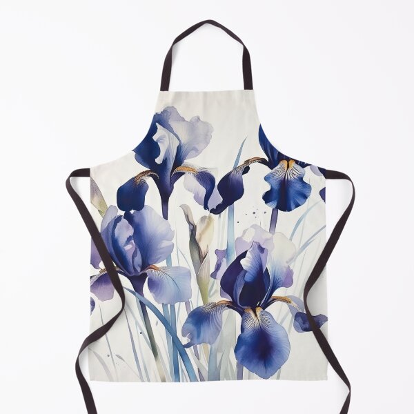 Item preview, Blue Irises  designed and sold by Vanover Designs.