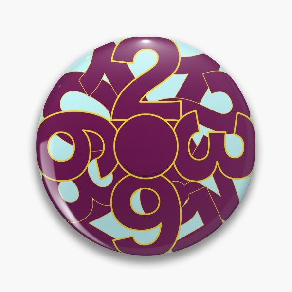 Item preview, Clock: Really Big Numbers designed and sold by kanjidesign.