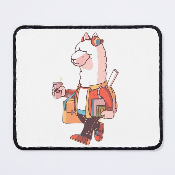 Item preview, A Sheep Loves Coffee And Music On Its Way To School Classic T-shirt  designed and sold by magnificStor.