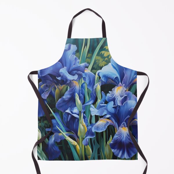 Item preview, Blue Irises  designed and sold by Vanover Designs.