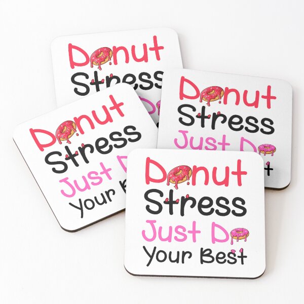 Item preview,  Donut Stress Just Do Your Best Teachers Testing Day designed and sold by Laura J Devera ⭐⭐⭐⭐⭐.