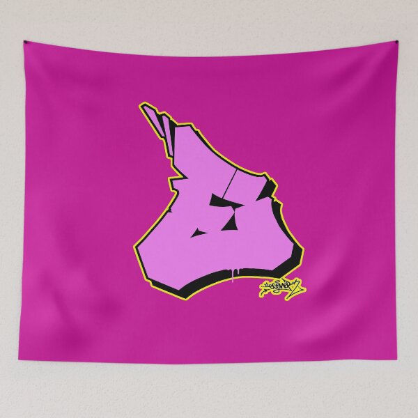Item preview, PINK LETTER E BY ESONE URBAN GRAFFITI STREET STYLE  designed and sold by GraffitiBomberZ.