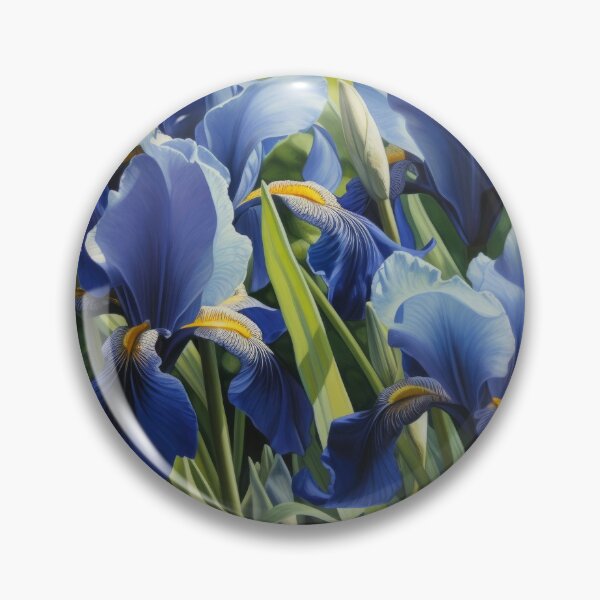 Item preview, Blue Irises  designed and sold by Vanover Designs.