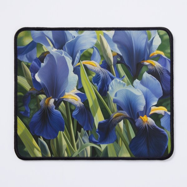 Item preview, Blue Irises  designed and sold by Vanover Designs.