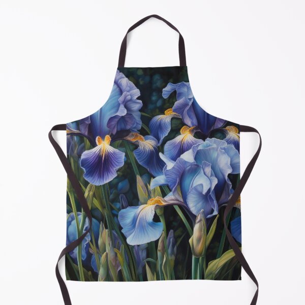 Item preview, Blue Irises  designed and sold by Vanover Designs.