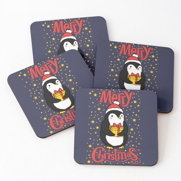 Item preview, Merry Christmas Cute christmas penguin  designed and sold by Yarafantasyart.