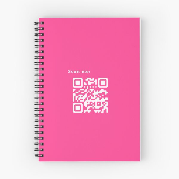 Item preview, Scan me QR Code - sweet text message designed and sold by GLOW-GETTER.