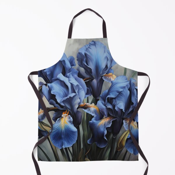 Item preview, Blue Irises  designed and sold by Vanover Designs.