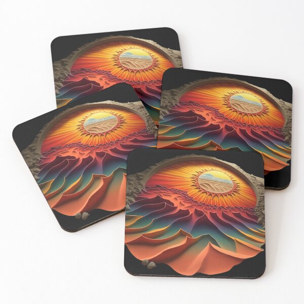 Item preview, Sand Made Art - Rainbow Sun Sand designed and sold by AdiRemba.