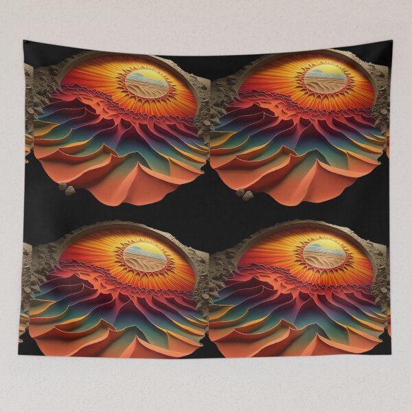 Item preview, Sand Made Art - Rainbow Sun Sand designed and sold by AdiRemba.