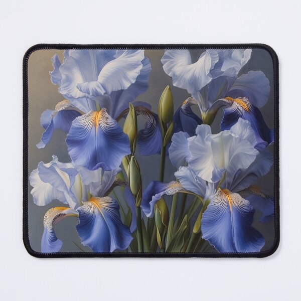Item preview, Blue Irises  designed and sold by Vanover Designs.