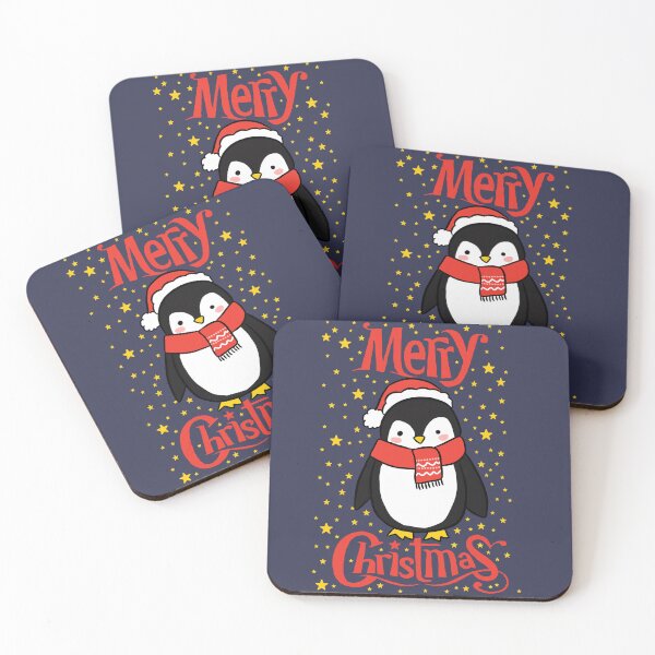 Item preview, Merry Christmas Cute christmas penguin  designed and sold by Yarafantasyart.