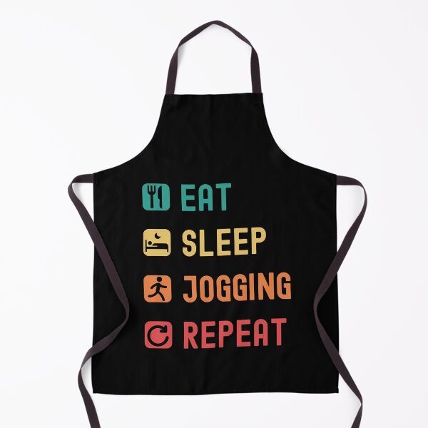 Item preview, Eat, sleep, jogging, repeat designed and sold by Gerald Waters.