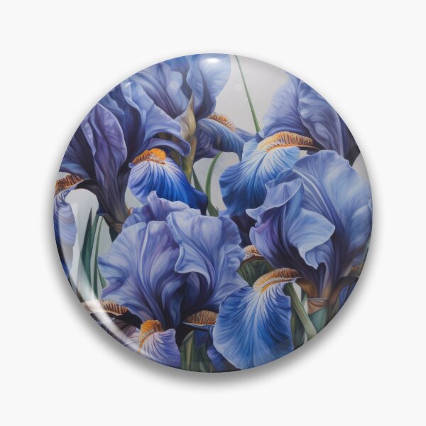 Artikelvorschau, Blaue Schwertlilien entworfen und verkauft von Vanover Designs.
