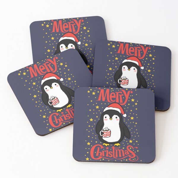 Item preview, Merry Christmas Cute christmas penguin  designed and sold by Yarafantasyart.