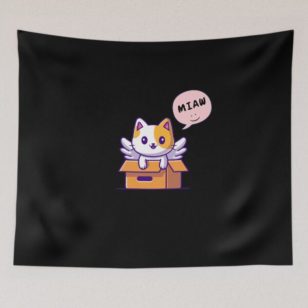 Item preview, cat miaw designed and sold by Ouzgane.