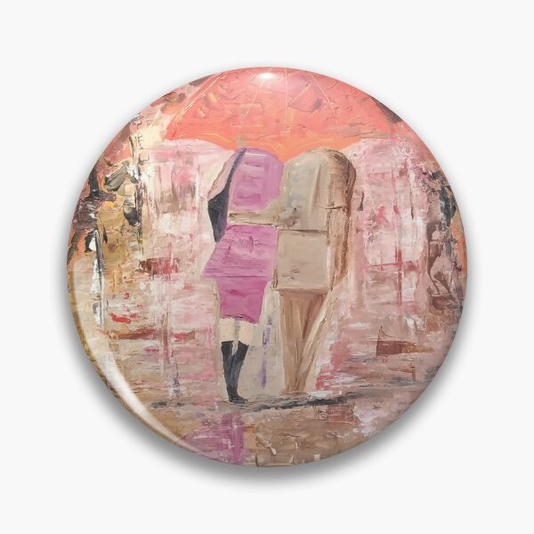 Item preview, Walking In The Autumn Rain - Original Artwork by Jacqueline Rose designed and sold by JacquiRose23.
