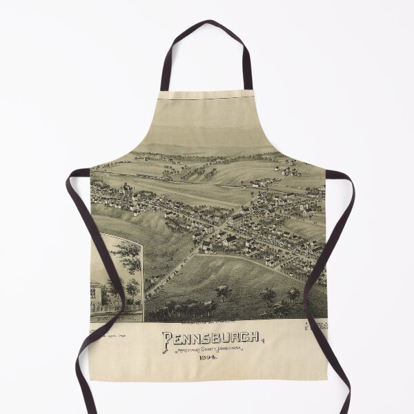 Item preview, Pennsburgh, Pennsylvania (1894) designed and sold by allhistory.