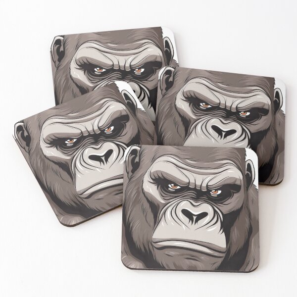 Item preview, Alpha Animal Powerful Gorilla - Anime Wallpaper designed and sold by KAIGAME Art.