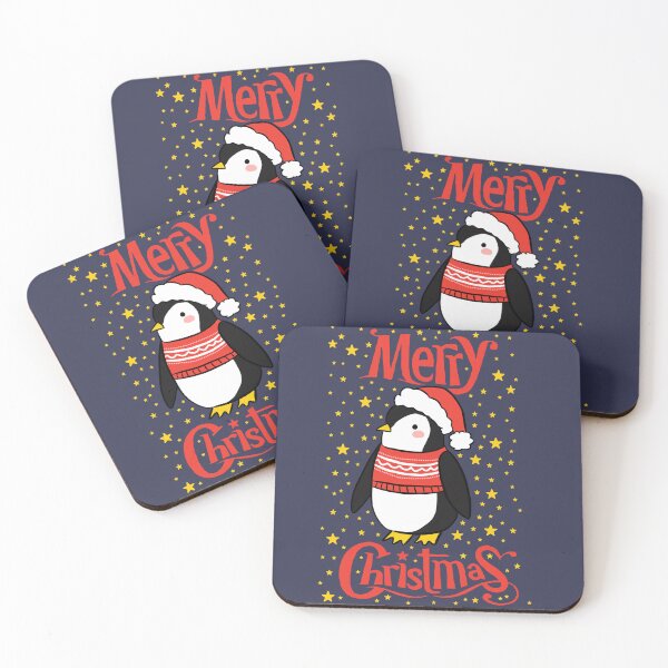 Item preview, Merry Christmas Cute christmas penguin  designed and sold by Yarafantasyart.