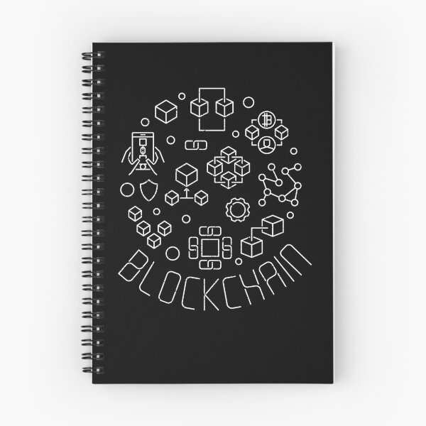 Item preview, Blockchain Tech modern thin line round simple Distressed Design for cryptocurrency block-chain fans  designed and sold by venomousvector.