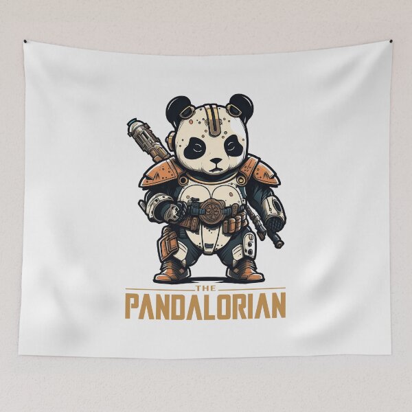 Item preview, Netflix parody - The Pandalorian designed and sold by hamishby.