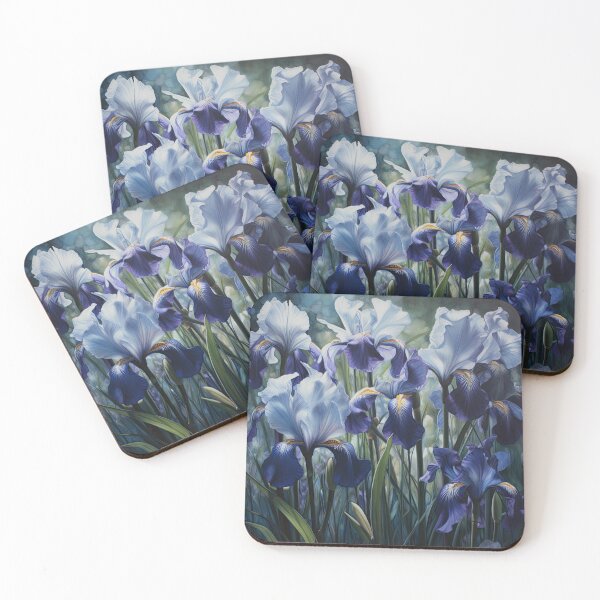Item preview, Blue Irises  designed and sold by Vanover Designs.