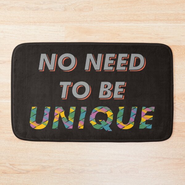 Item preview, No need to be UNIQUE - Be Normal designed and sold by Agni Designs.