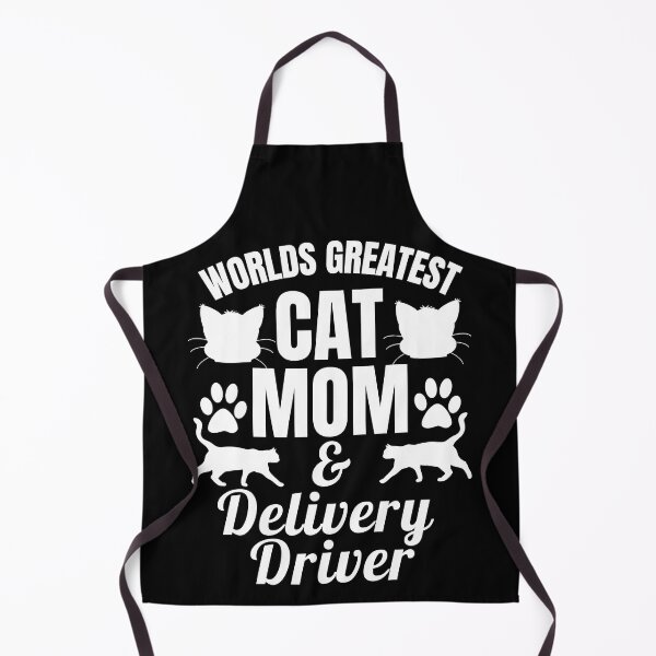 Item preview, Worlds Greatest Cat Mom And Delivery Driver | Featuring An Alternative Design On Selected Products designed and sold by McThingummy.