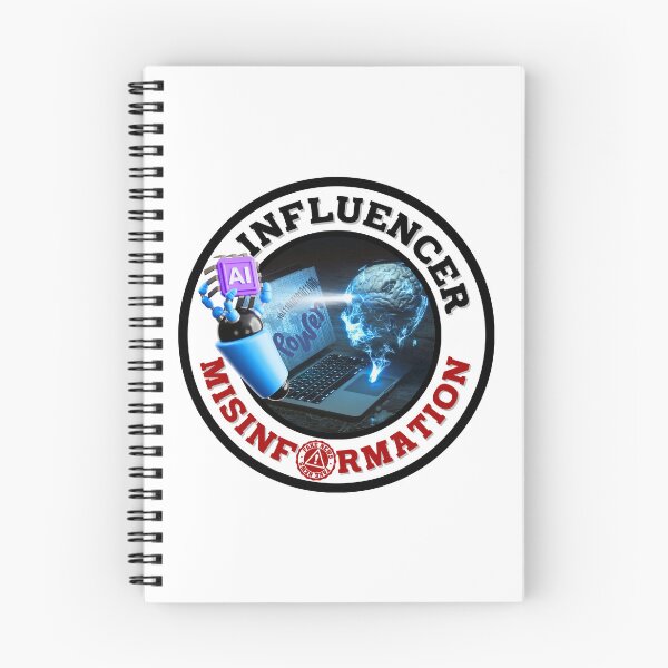Item preview, AI Influencer - Misinformation.  designed and sold by MPC-Mince-Pies.