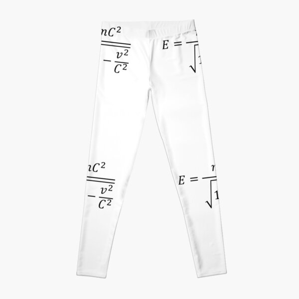 Total energy of moving mass - relativistic energy Leggings