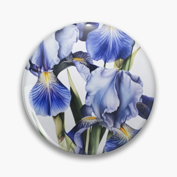Item preview, Blue Irises  designed and sold by Vanover Designs.