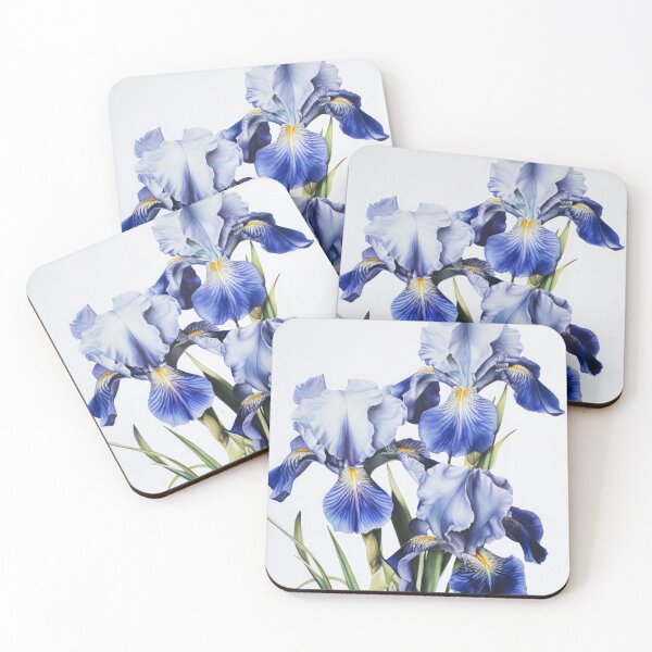 Item preview, Blue Irises  designed and sold by Vanover Designs.