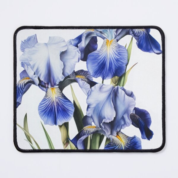 Item preview, Blue Irises  designed and sold by Vanover Designs.