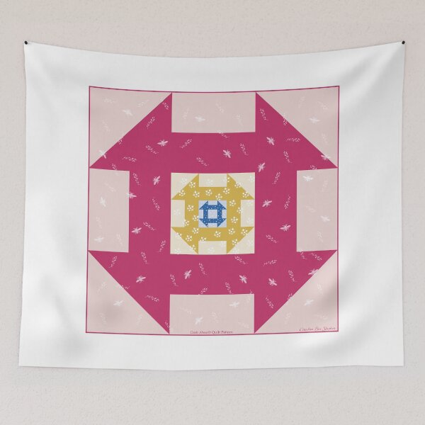 Item preview, Dash About Quilt Pattern Artwork designed and sold by creativebeeshop.