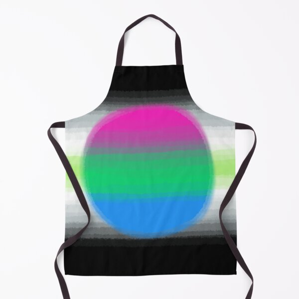 Item preview, Watercolor Agender Polysexual Pride Flag designed and sold by Sum-Thangs.