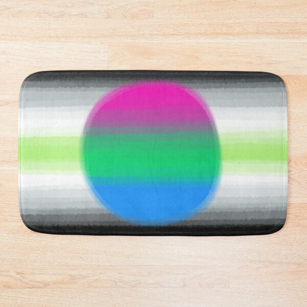 Item preview, Watercolor Agender Polysexual Pride Flag designed and sold by Sum-Thangs.